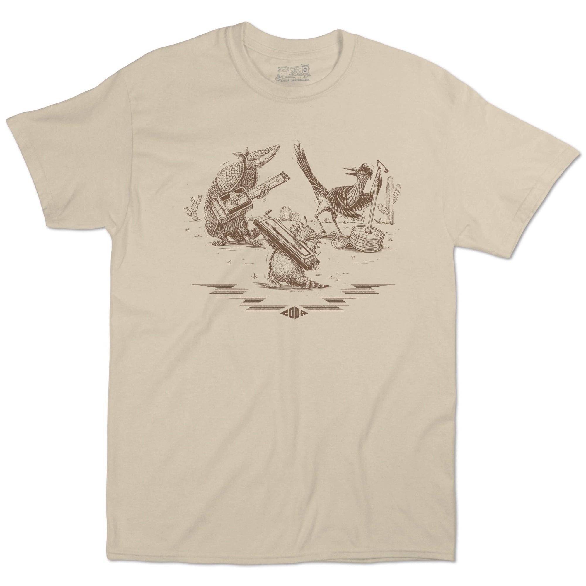 Coda Desert Animals T-Shirt Natural