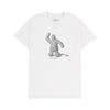 Krooked Lurker Lou Guest Artist Tee White/Grey