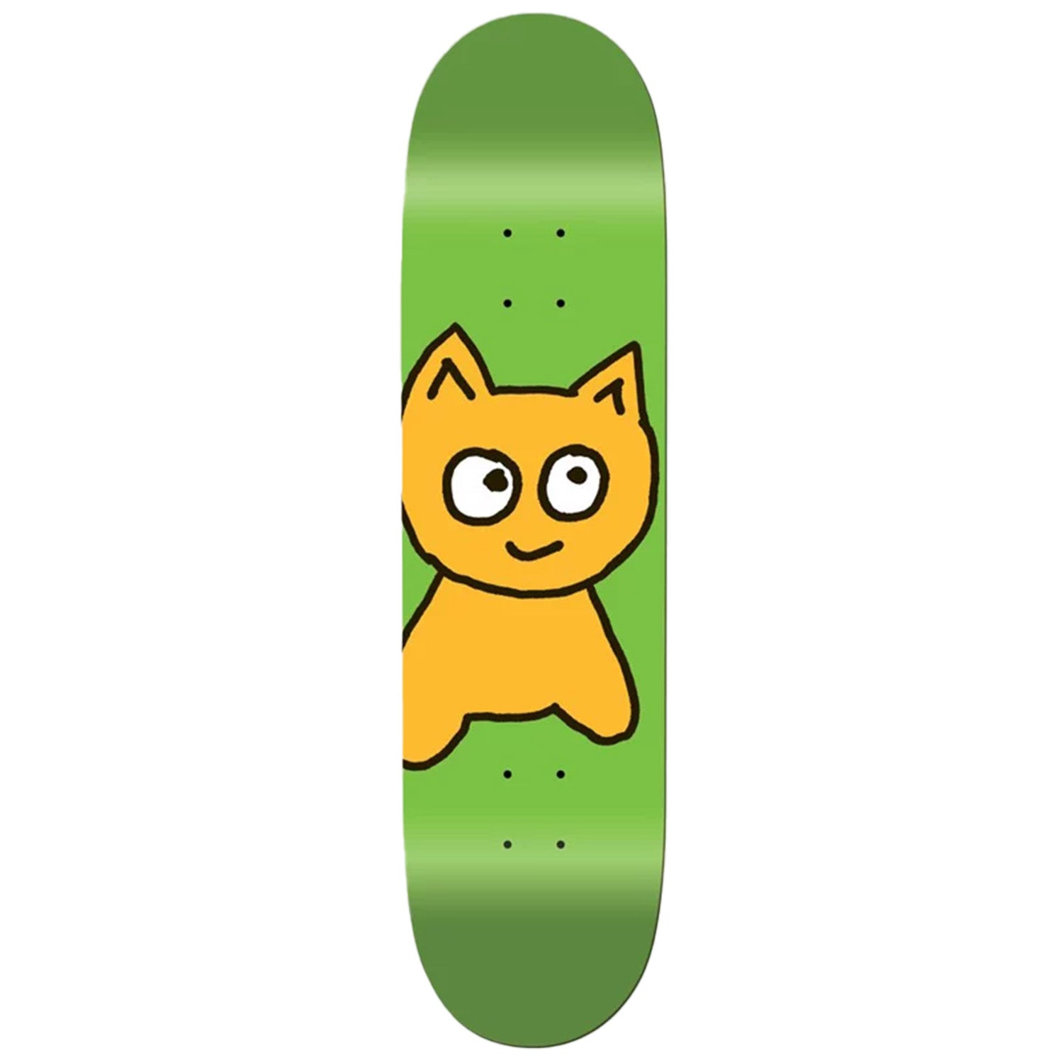 Meow Team Big Cat Green Deck 8.0"
