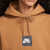 Nike SB Fleece Skate Hoodie Ale Brown