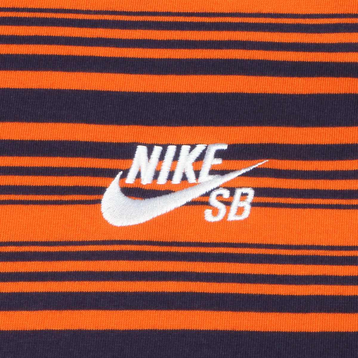 Nike SB Long-sleeve Striped T-Shirt Purple Ink/Campfire Orange