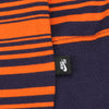 Nike SB Long-sleeve Striped T-Shirt Purple Ink/Campfire Orange