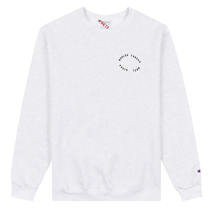 Poets World Famous Crewneck Sweatshirt Grey