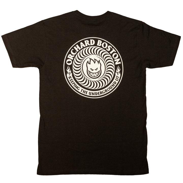 Orchard x Spitfire Wheels KTUL Tee Black