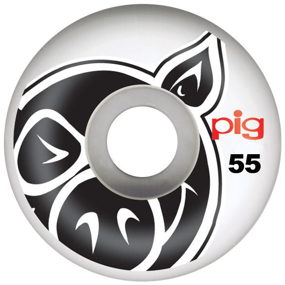 Pig Wheels Head Proline Natural 55mm 101a