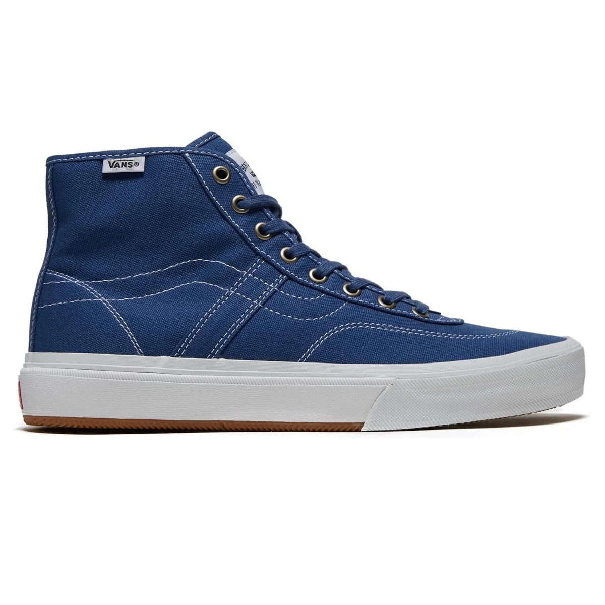 Vans Crockett High Decon Canvas Blue/White - Orchard Skateshop