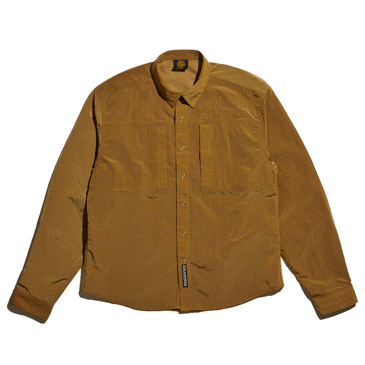 Sexhippies River Snap Shirt Bronze