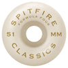 Spitfire Wheels Formula Four F4 Classic Red 101d 51mm