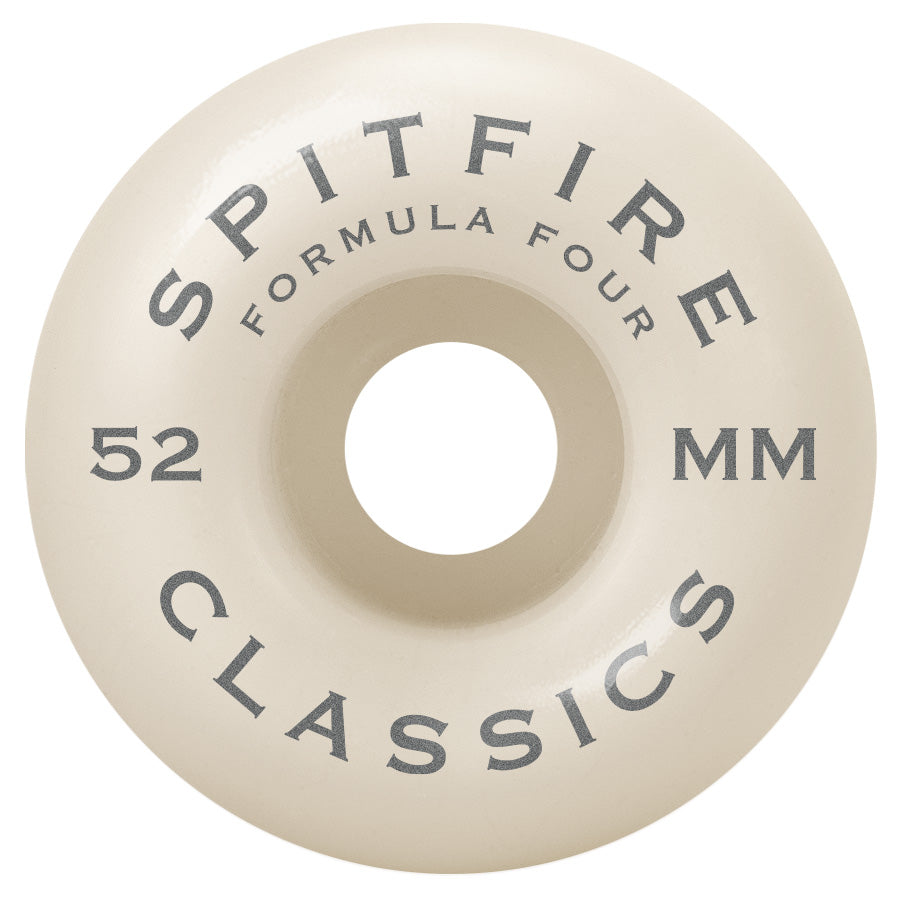 Spitfire Wheels Formula Four F4 Classic Green 99D 52mm