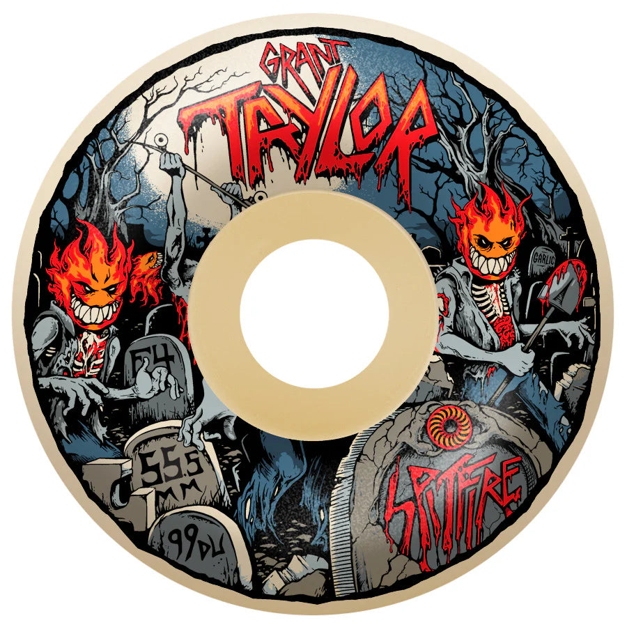 Spitfire Wheels Grant Taylor Undead F4 Radial 57.5mm 99a