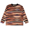 Sexhippies Sublimated Thermal Shirt Tan/Black