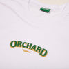 Orchard Text Shadow Tee 18 Association White