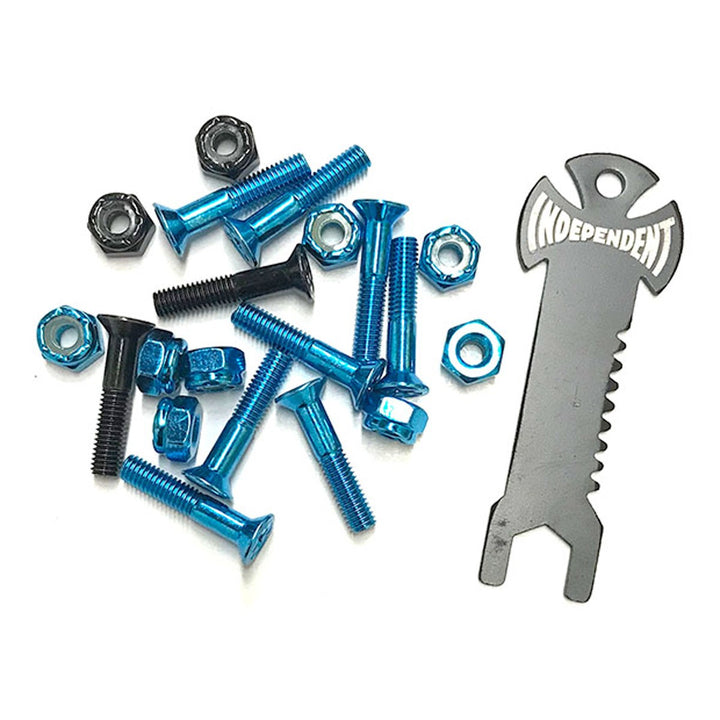 Independent Genuine Parts Blue/Black Hardware Phillips 1'' W/ Tool