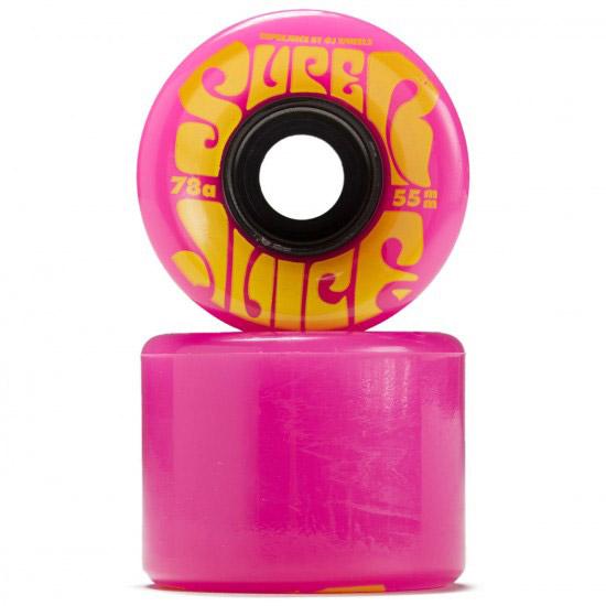 OJ Wheels Mini Super Juice Cruiser Pink 78a 55mm - Orchard Skateshop