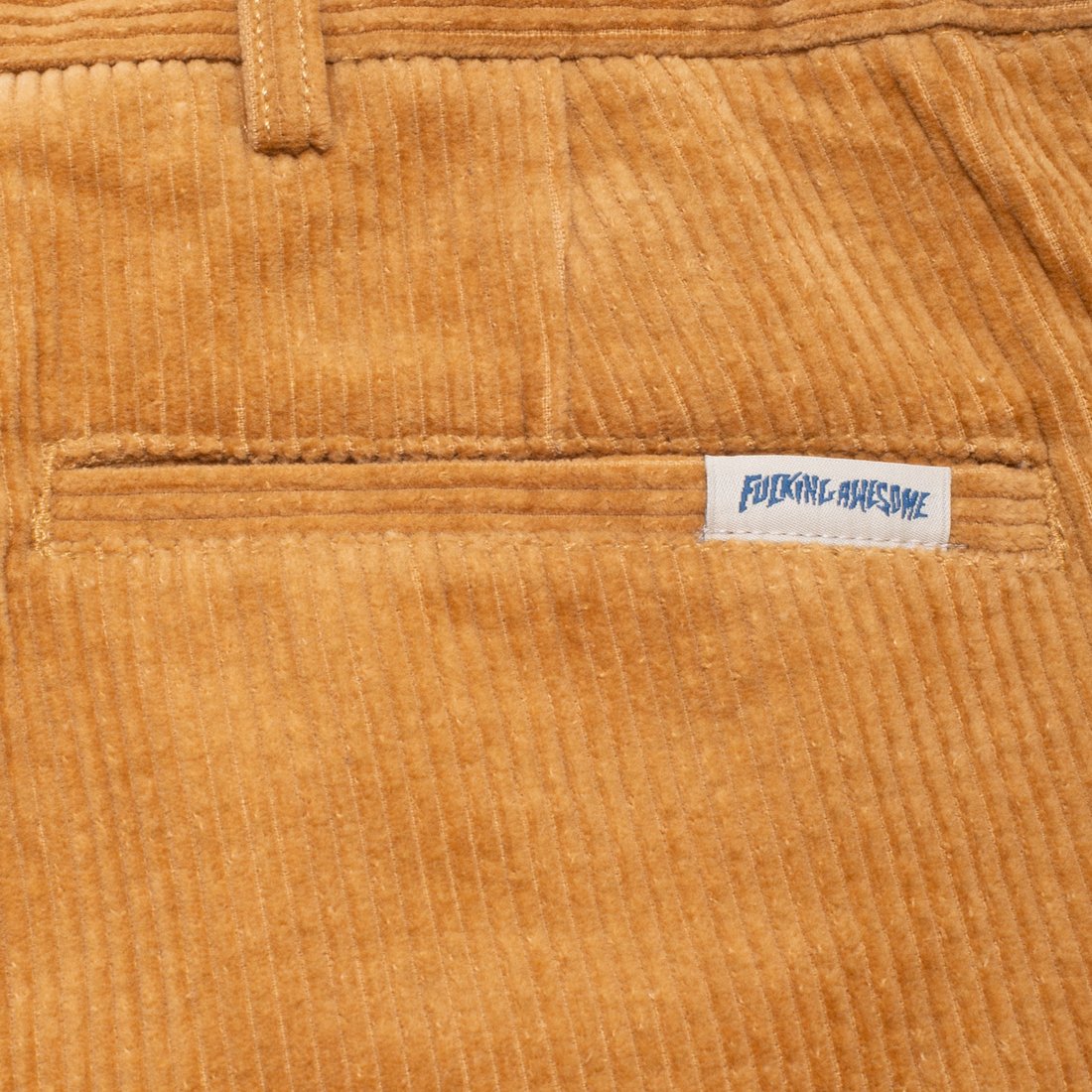 Fucking Awesome Pleated Chino Corduroy Pant Brown