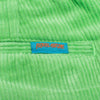 Fucking Awesome Pleated Chino Corduroy Pant Lime Green