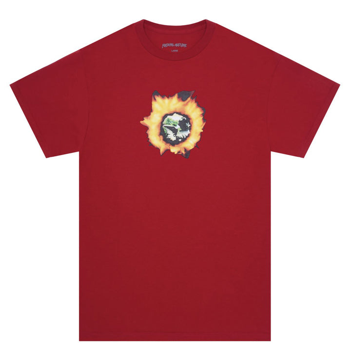 Fucking Awesome Angel Burn Tee Red