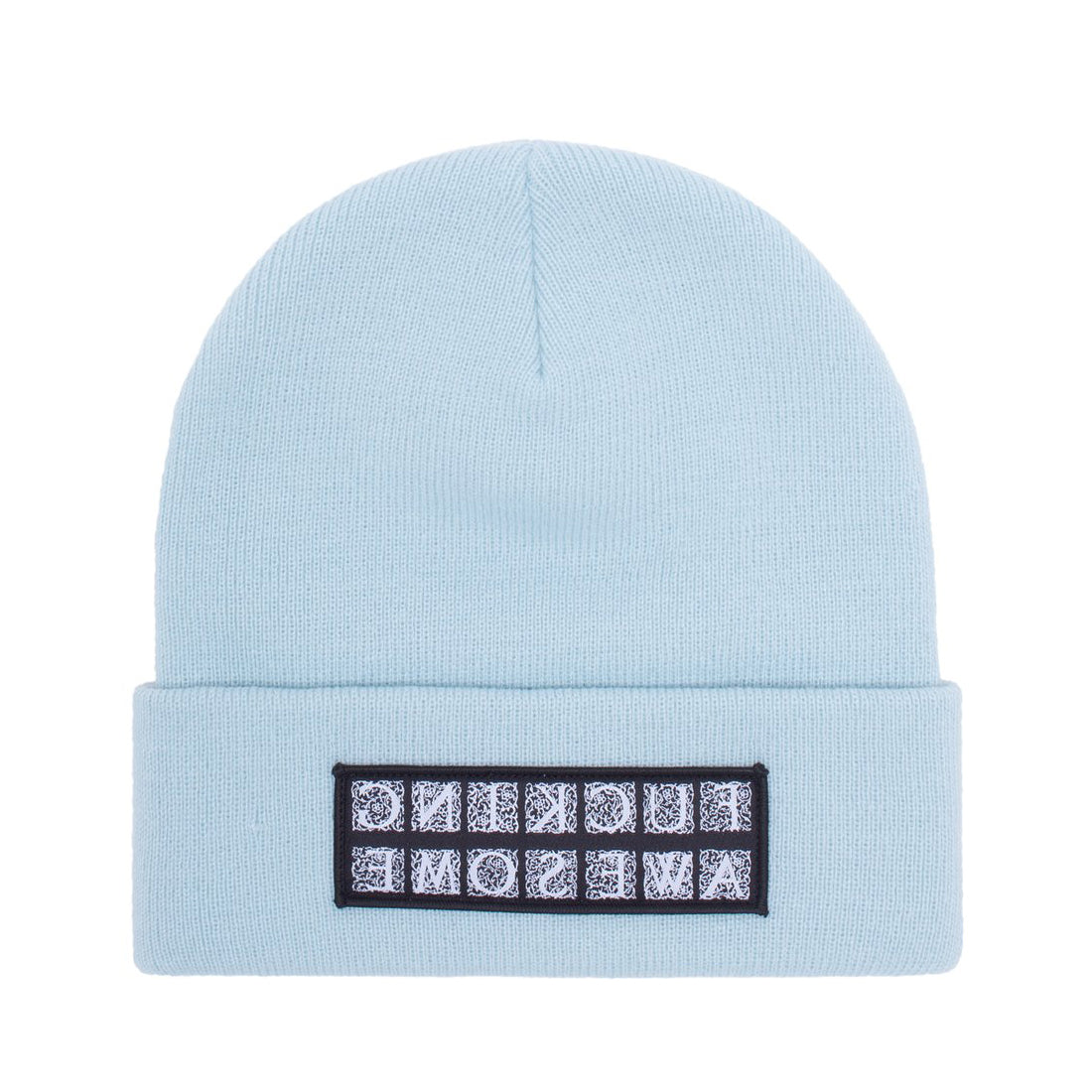 Fucking Awesome Hydra Cuff Beanie Light Blue