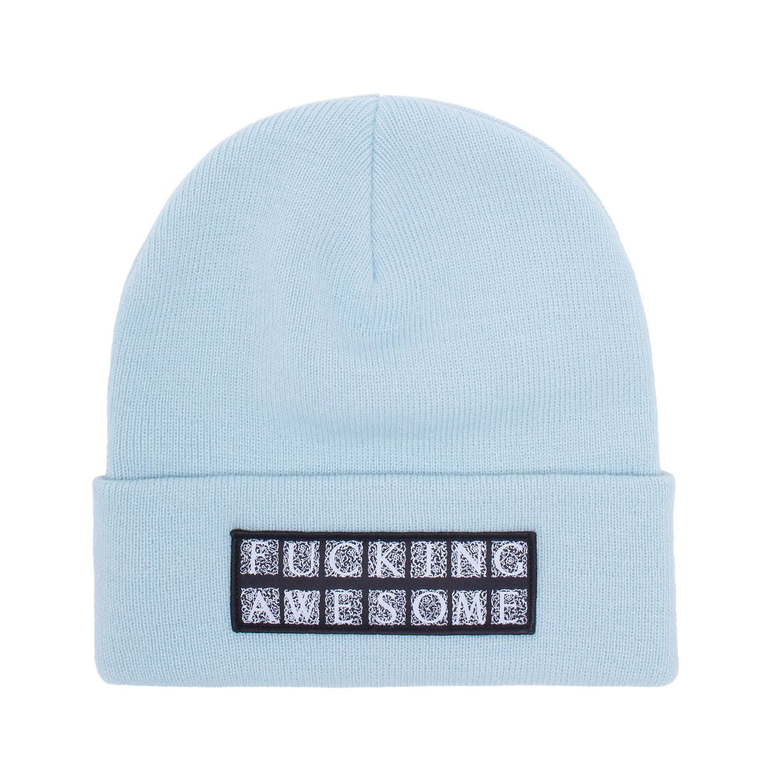 Fucking Awesome Hydra Cuff Beanie Light Blue
