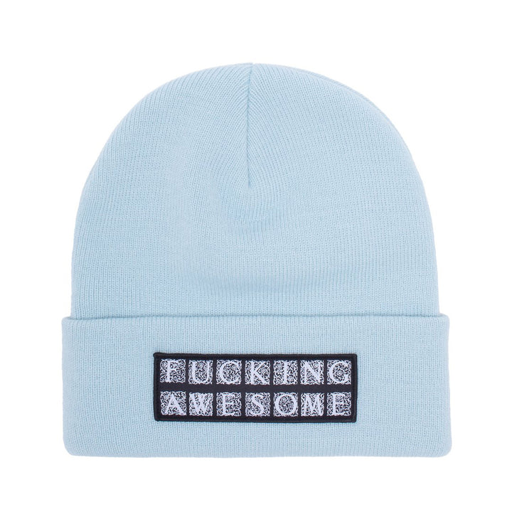 Fucking Awesome Hydra Cuff Beanie Light Blue