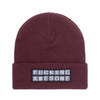 Fucking Awesome Hydra Cuff Beanie Maroon
