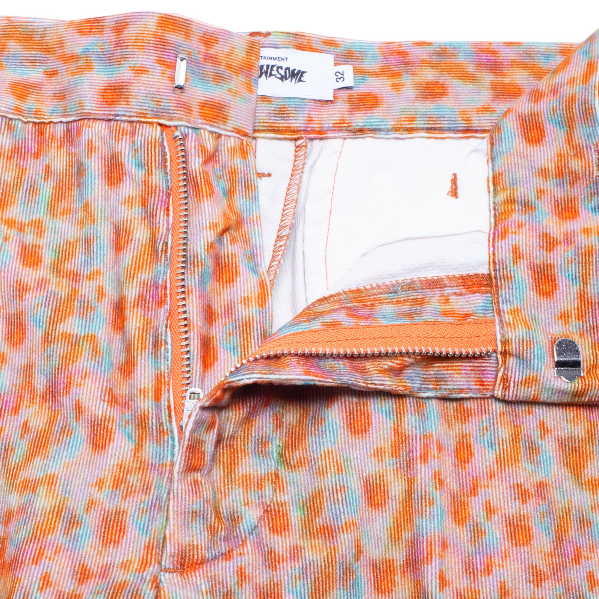 Fucking Awesome Skull Painting Corduroy  Work Pant A.O.P