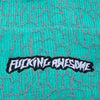 Fucking Awesome Everyday Camo Cuff Beanie Turqouise