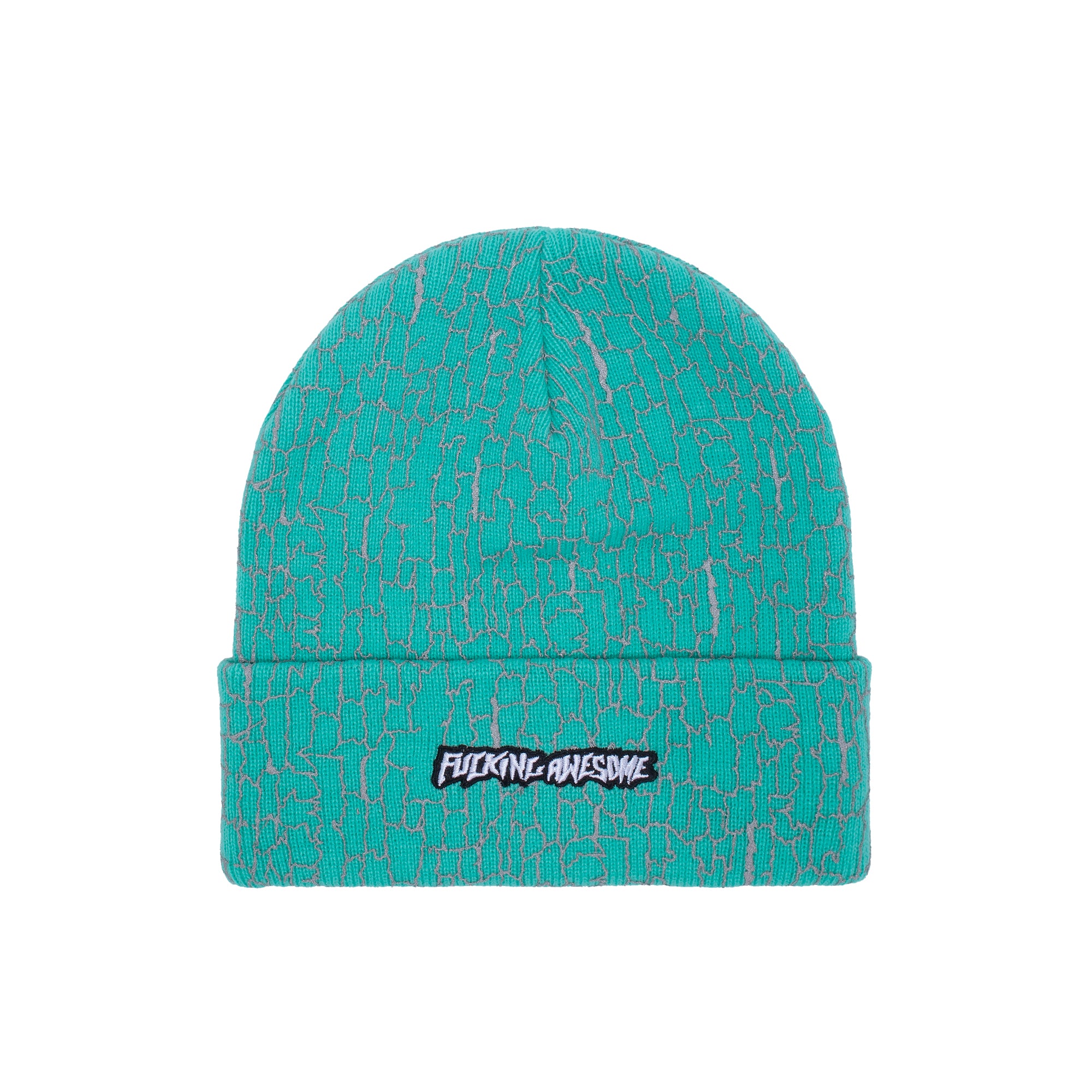 Fucking Awesome Everyday Camo Cuff Beanie Turqouise