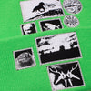 Fucking Awesome Spider Patch Cuff Beanie Neon Green