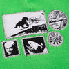 Fucking Awesome Spider Patch Cuff Beanie Neon Green