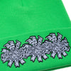 Fucking Awesome Three Spiral Cuff Beanie Neon Green