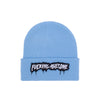 Fucking Awesome Velcro Stamp Cuff Beanie Light Blue