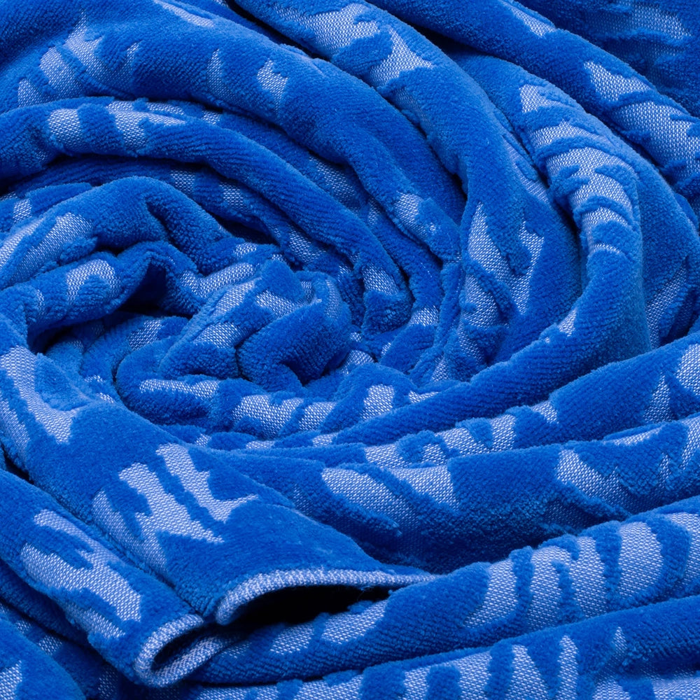 Fucking Awesome Stamp Emboss Towel Blue