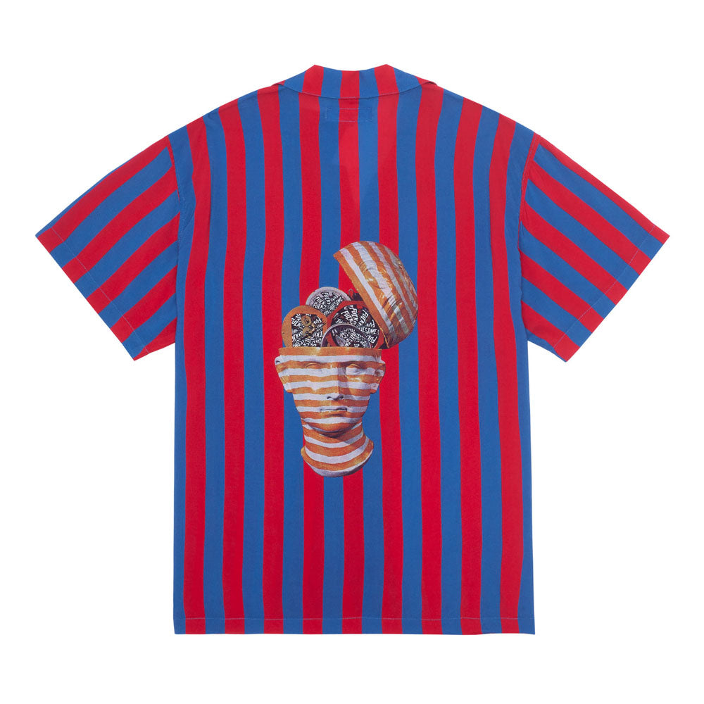 Fucking Awesome Brain Function Club Shirt Red/Blue Stripe
