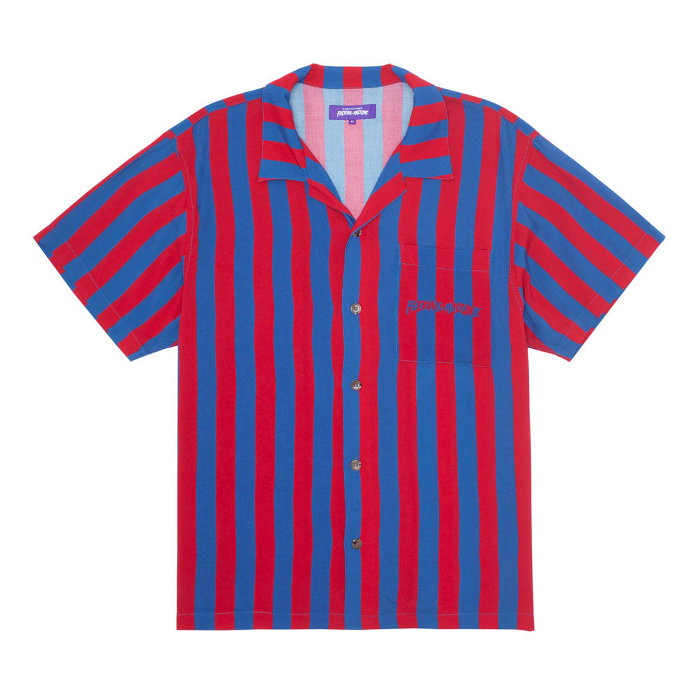シャツ fucking awesome club shirts Fucking Awesome Brain Function Club Shirt Red/Blue Stripe