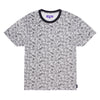 Fucking Awesome Flower Face Ringer Tee Ivory
