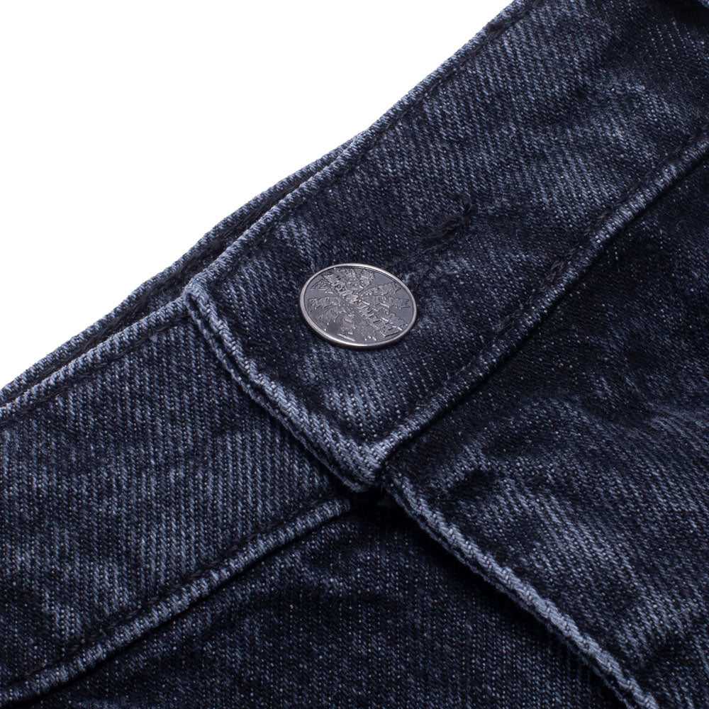 Fucking Awesome Denim Spiral Short Black