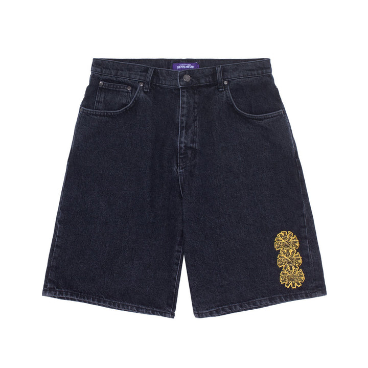 Fucking Awesome Denim Spiral Short Black