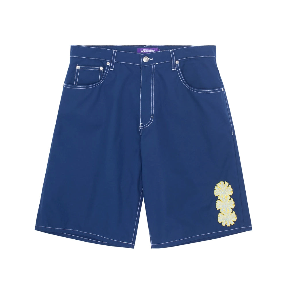 Fucking Awesome Twill Spiral Short Navy
