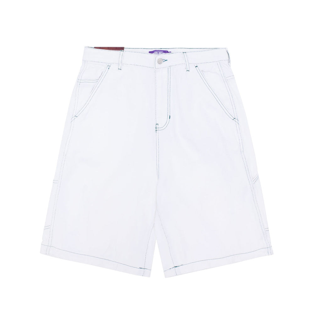 Fucking Awesome Baggy Zip Off Carpenter Pants White - Orchard