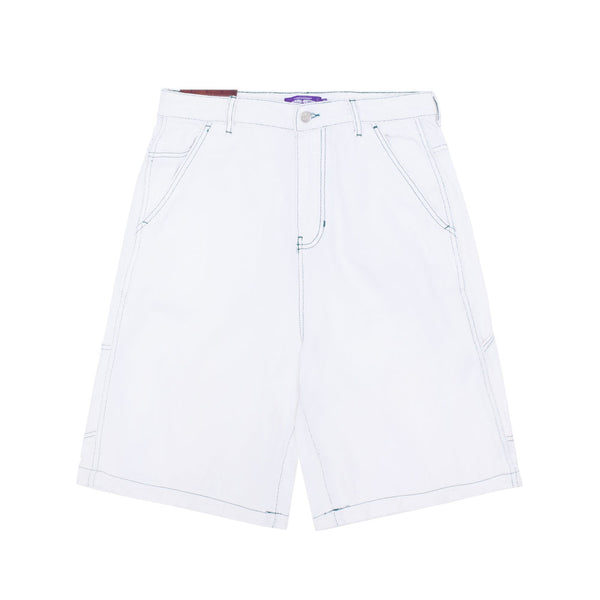 Fucking Awesome Baggy Zip Off Carpenter Pants White - Orchard
