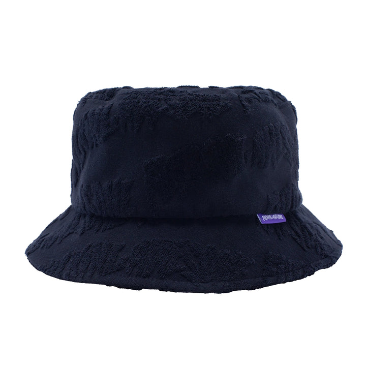 Fucking Awesome Stamp Terry Bucket Hat Black