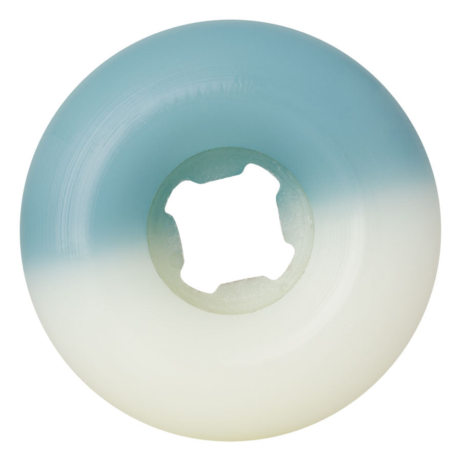 Slime Balls Wheels Hairballs 50-50 White/Teal 95a 54mm
