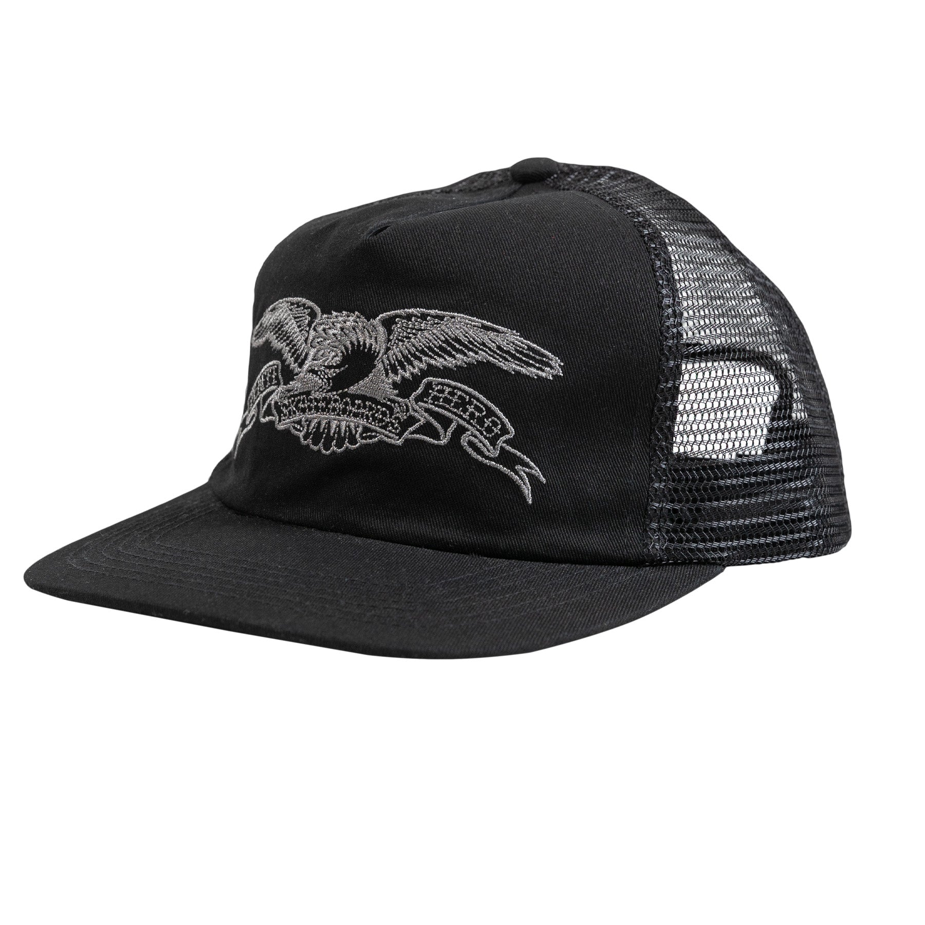 Anti Hero Basic Eagle Snapback Black/Charcoal
