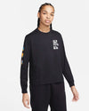 Nike SB Be True Long Sleeve Tee Black Xavier Schipani Women&#39;s Sizing