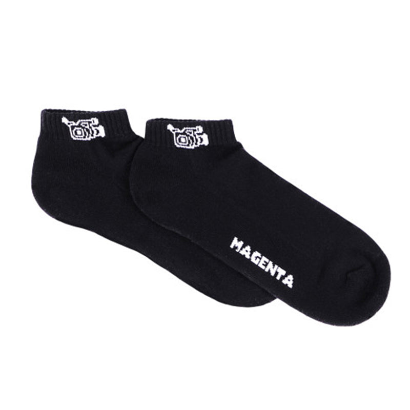 Magenta VX1000 Short Socks Black