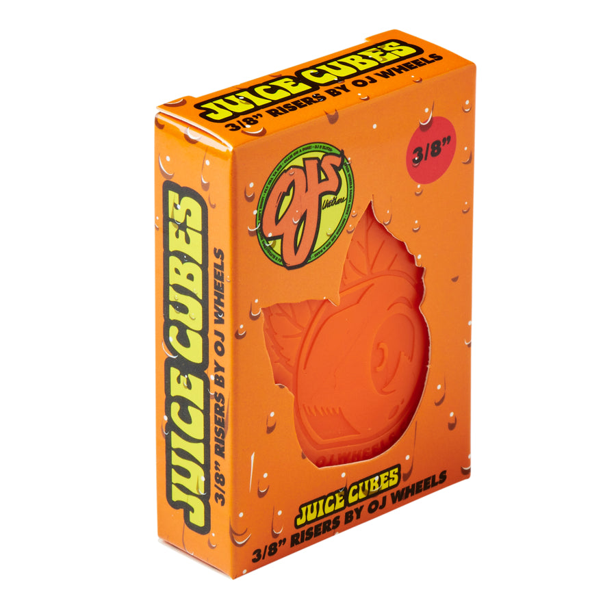 OJ Juice Cubes 3/8" Risers Pads Orange