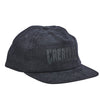 Creature Logo Fill Snapback Unstructured Mid Hat Black