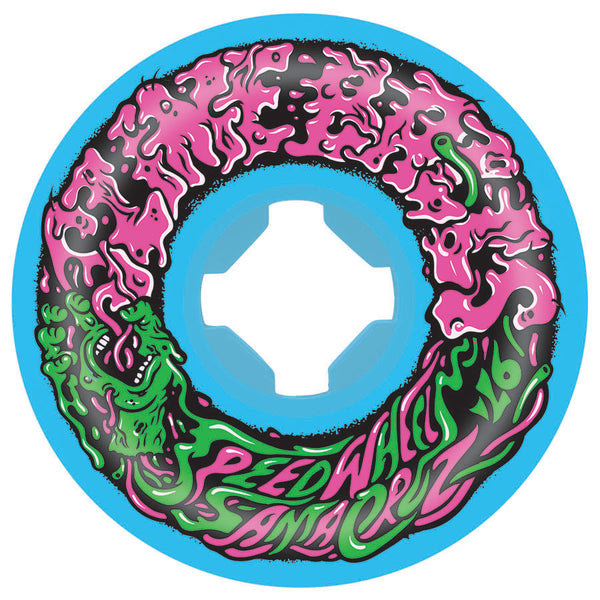 Santa Cruz Slime Balls Vomit Wheels Mini Green 97a 54mm