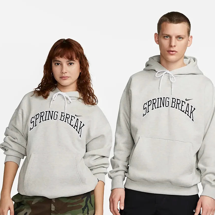 Grey heather discount nike hoodie